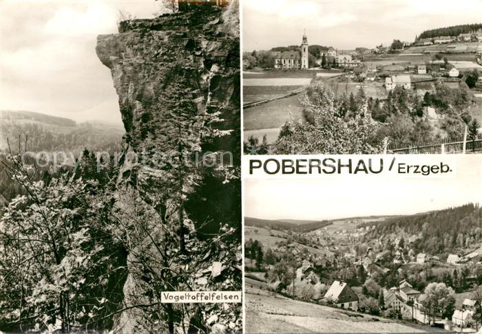 Pobershau Vogeltoffelfelsen Panorama