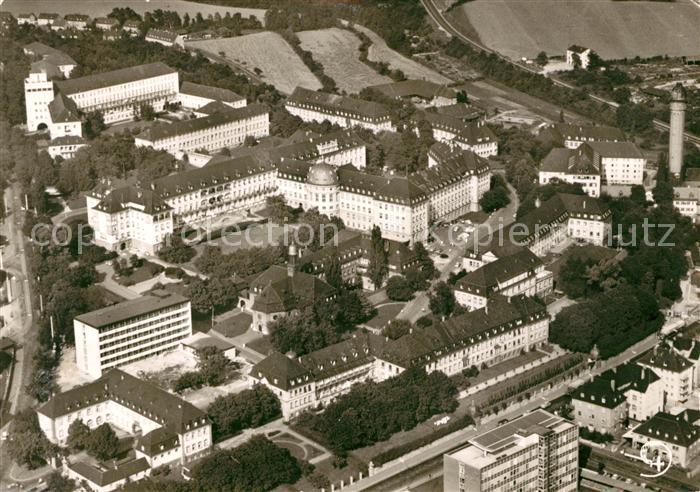 Wuerzburg Fliegeraufnahme Universitaetsklinik