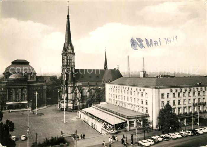 Karl-Marx-Stadt HO Hotel Gaststaette Chemnitzer Hof Haus der Interhotel