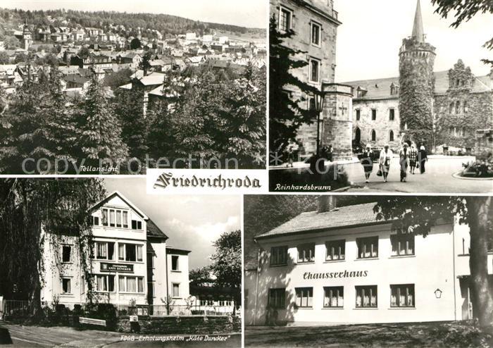 Friedrichroda Reinhardsbrunn FDGB Erholungsheim Kaete Duncker Chausseehaus