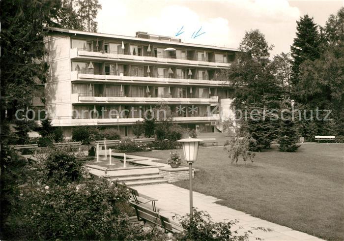 Hoechenschwand Schwarzwald BW Sanatorium Sankt Georg