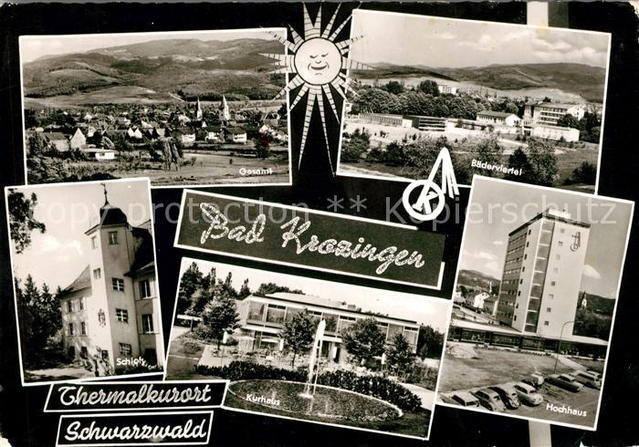 Bad Krozingen Baederviertel Schloss Hochhaus Kurhaus