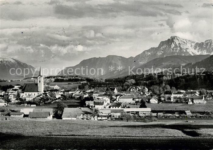 Teisendorf Oberbayern Panorama