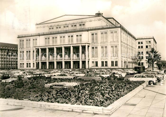 LEIPZIG Sachsen Opernhaus am Karl-Marx-Platz