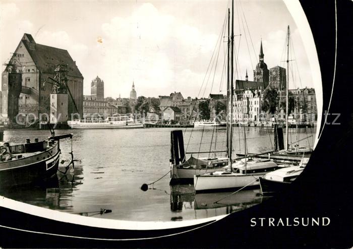 Stralsund Mecklenburg Vorpommern Hafen