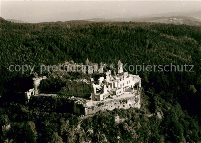 Ruine Landskron Fliegeraufnahme