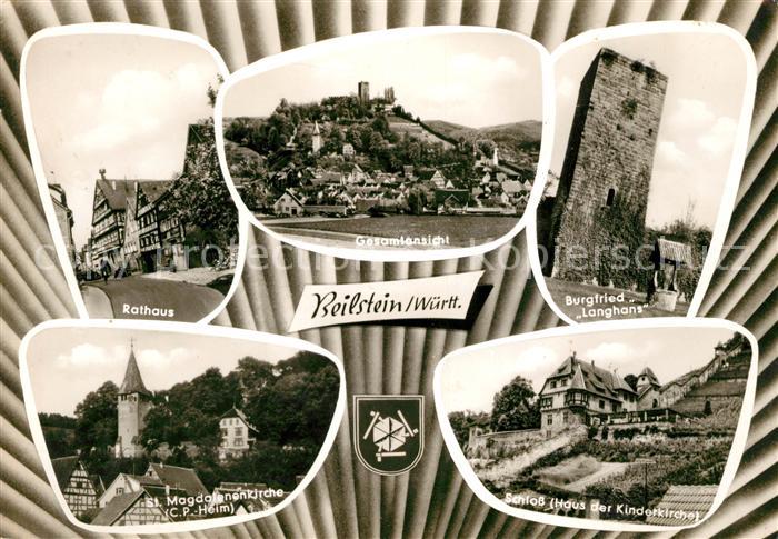 Beilstein Wuerttemberg Rathaus Schloss Burgfried-Langhans