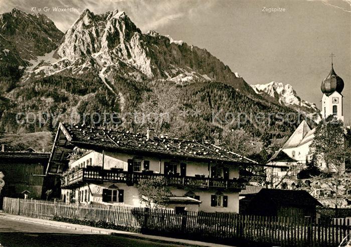 Grainau Zugspite Grosser-Waxenstein