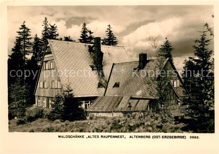 Altenberg Dippoldiswalde Waldschaenke Altes Raupennest