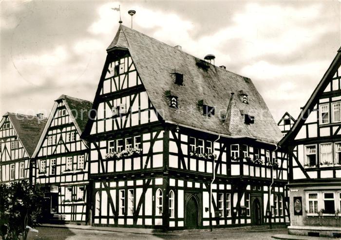 Schotten Hessen Fachwerk Rathaus