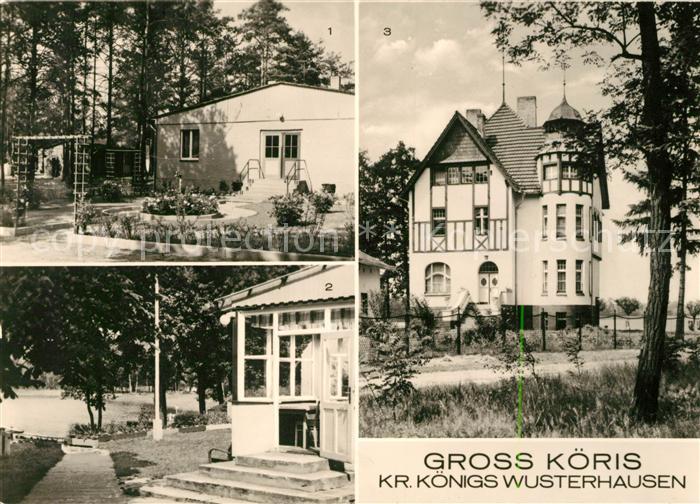 Gross Koeris Ferienheime Anna Seghers Kabuschsee Rosskardtsee