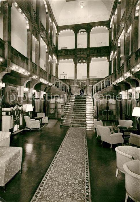 Bad Salzschlirf Hotel Badehof Empfangshalle