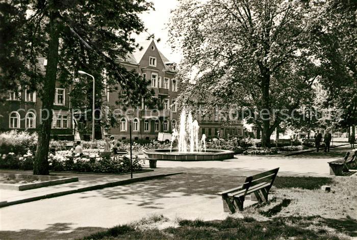 Grossenhain Sachsen Anlagen an der Karl-Maria von Weber-Allee