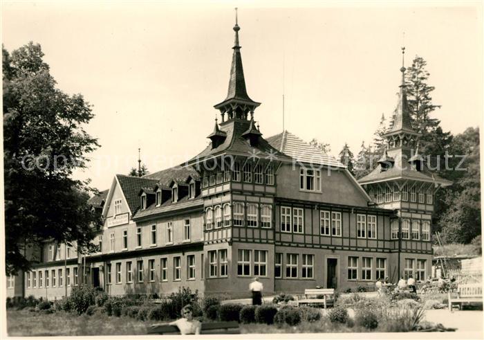 Alexisbad Harz Reichsbahnerholungsheim Selketal