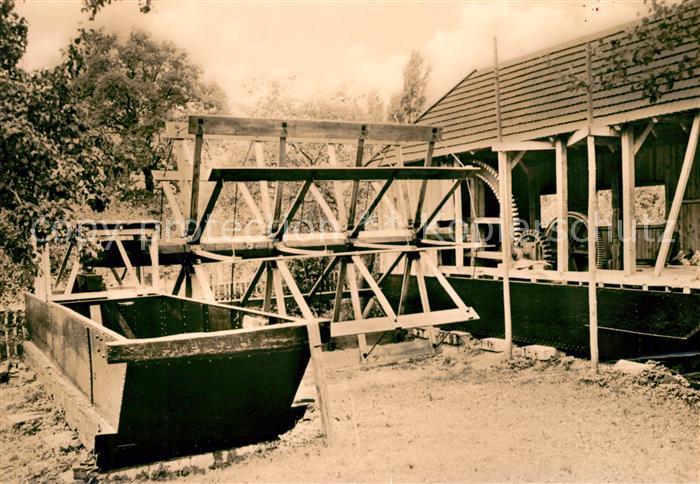 Bad Dueben Schiffsmuehle im Burggarten