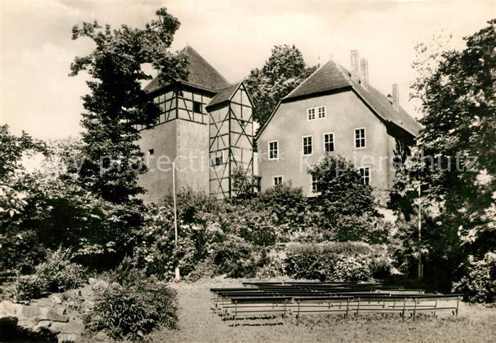 Bad Dueben Burg mit Freilichtbuehne