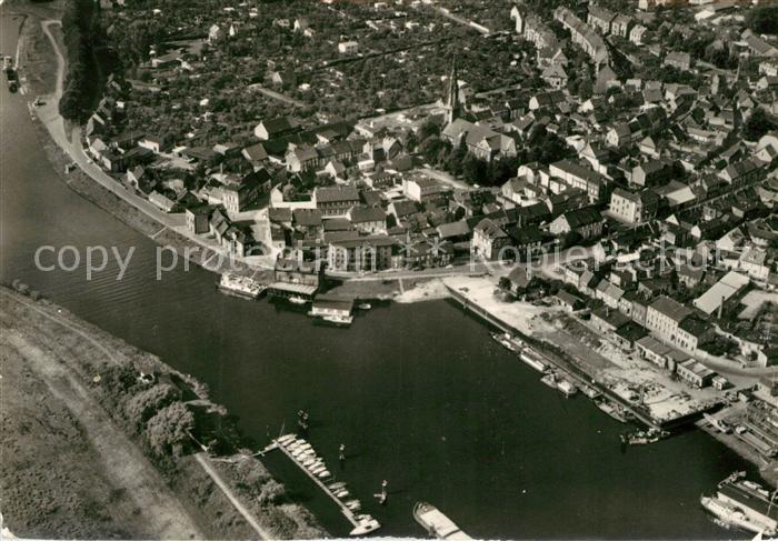 Wittenberge Prignitz Fliegeraufnahme