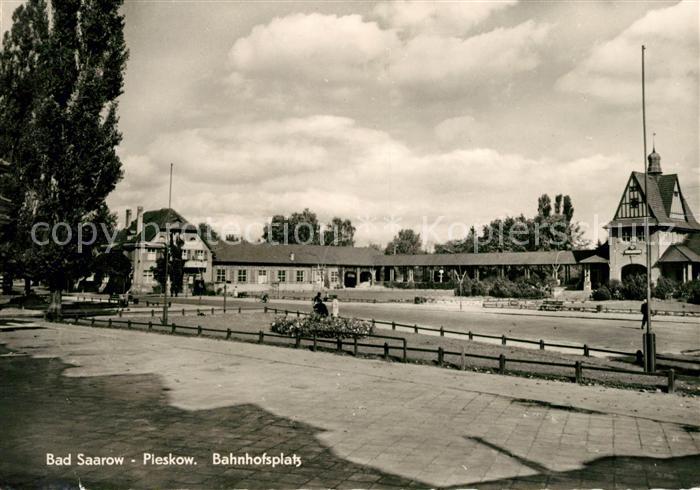 Bad Saarow Pieskow Bahnhofsplatz