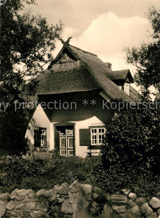 Ahrenshoop Ostseebad Kunstgaten Reetdachhaus