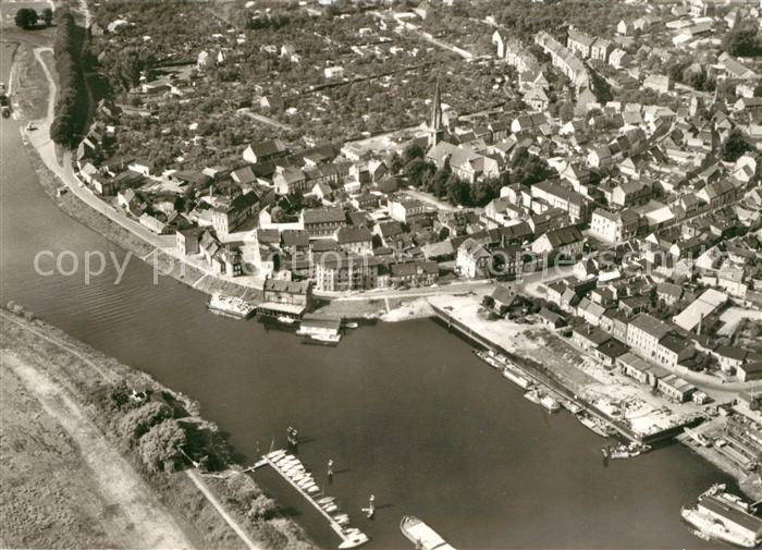 Wittenberge Prignitz Fliegeraufnahme
