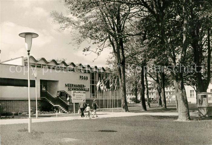 Kuehlungsborn Ostseebad Meerwasserschwimmhalle
