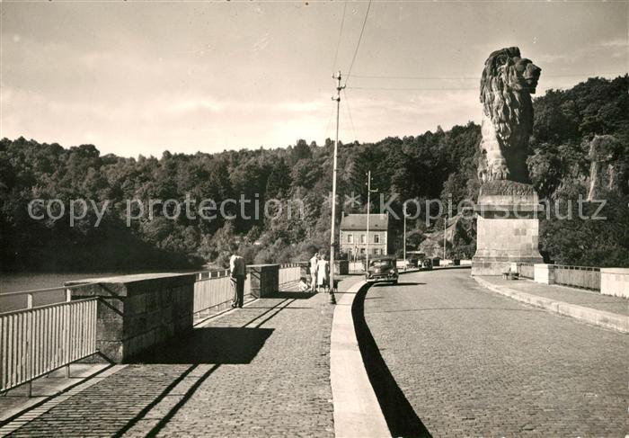 La Gileppe Staudamm und See