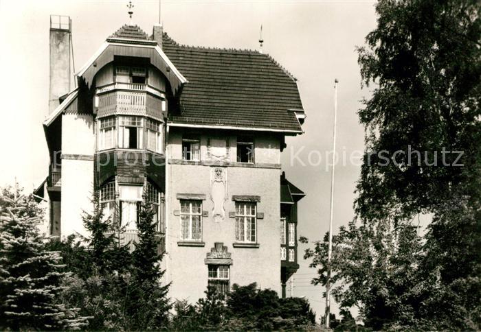 Hartha Doebeln Betriebsgenesungsheim der Deutschen Reichsbahn Otto Rehschuh