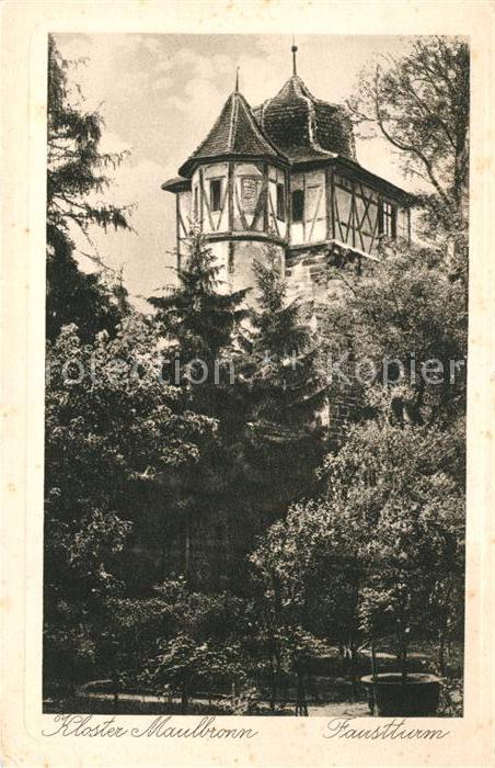 Maulbronn Kloster Faustturm