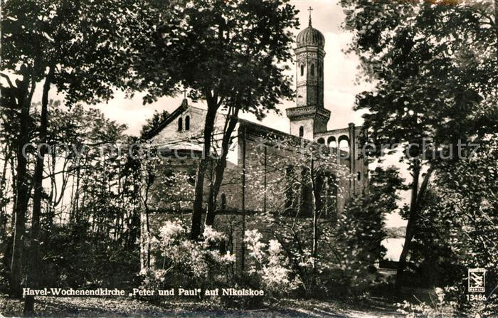 Nikolskoe Berlin Havel Wochenendkirche Peter und Paul