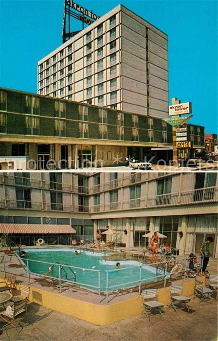 Ohio Akron Tower Motor Hotel