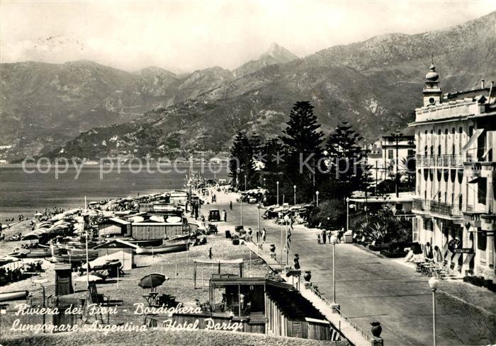 Bordighera Hotel Parigi