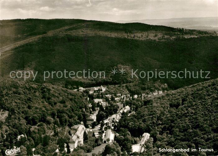 Schlangenbad Taunus Fliegeraufnahme