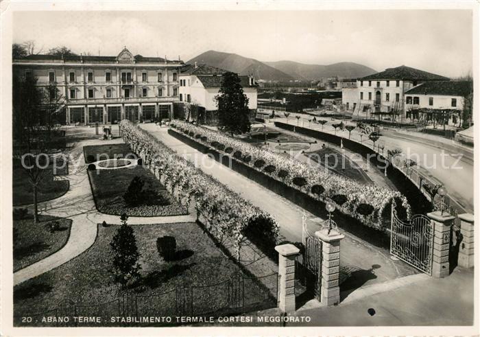 Abano Terme Stabilimento Termale Cortesi Meggiorato