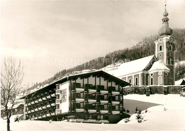 Kleinkirchheim Kaernten Bad Hotel Praegant Winterlandschaft