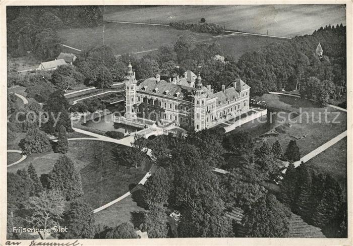 Frijsenborg Fliegeraufnahme Schloss