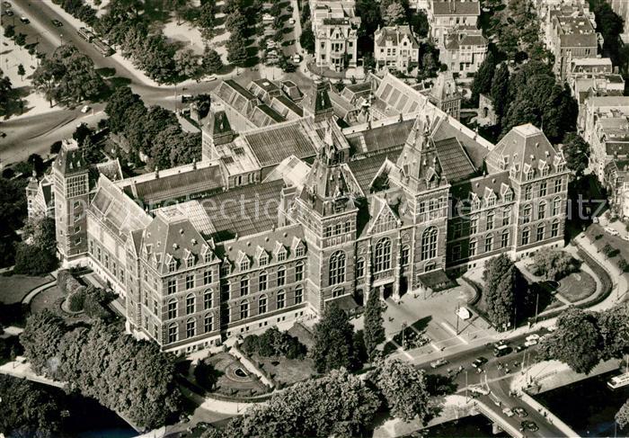 Amsterdam Niederlande Fliegeraufnahme Rhijksmuseum