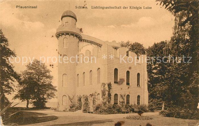 BERLIN  CITY Pfaueninsel Schloss