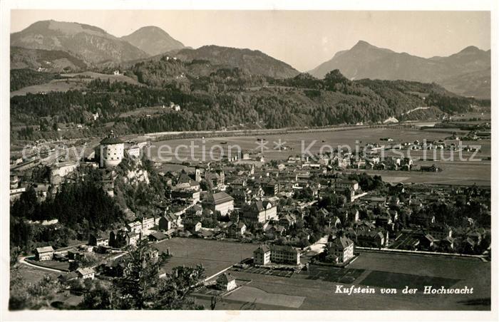 Kufstein Tirol Blick von der Hohwacht