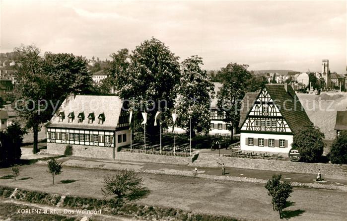 Koblenz Rhein Weindorf
