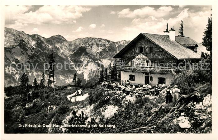 Salzburg Oesterreich Dr Friedrich Oed Haus Eisriesenwelt