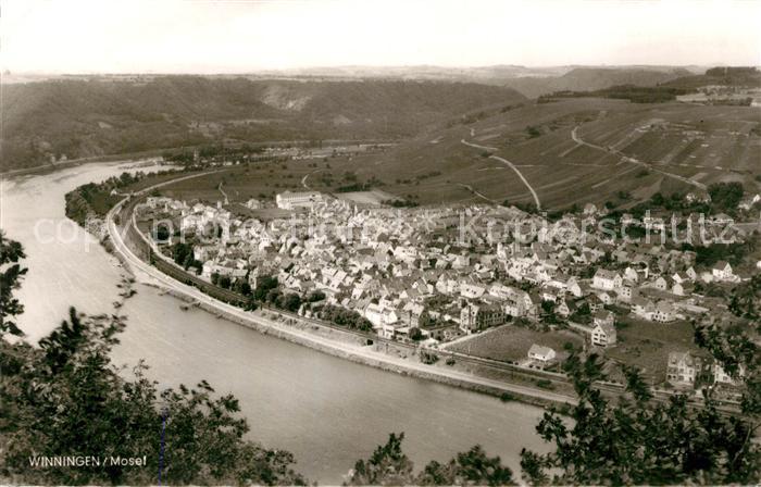 Winningen Mosel Fliegeraufnahme