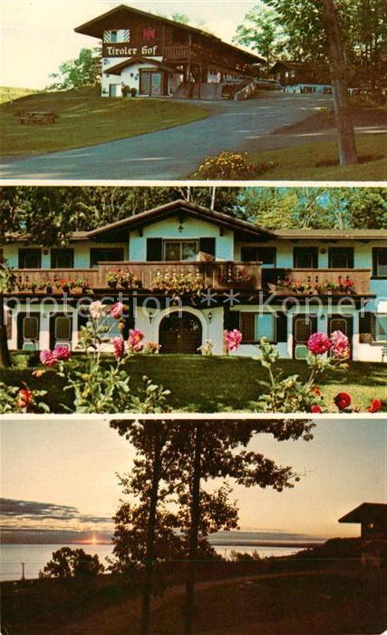 Marquette Michigan Tiroler Hof Motels on the lake