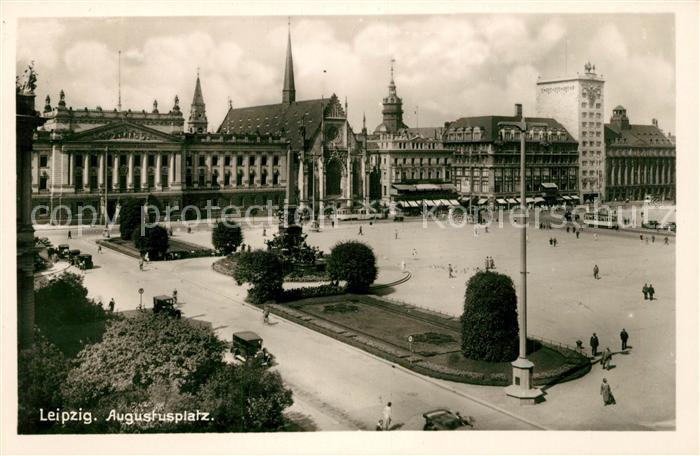 LEIPZIG Sachsen Augustusplatz