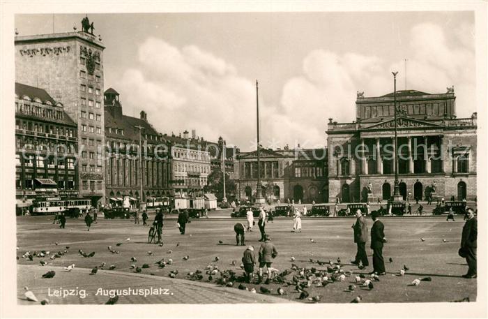 LEIPZIG Sachsen Augustusplatz