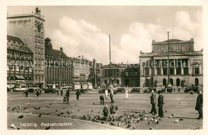LEIPZIG Sachsen Augustusplatz
