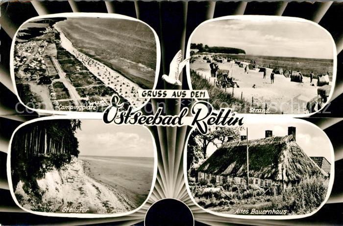 Rettin Ostseebad Camping Strand Steilufer Altes Bauernhaus