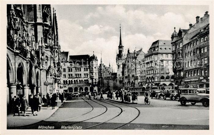 Muenchen Marienplatz
