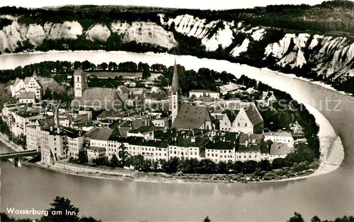 Wasserburg Inn Fliegeraufnahme