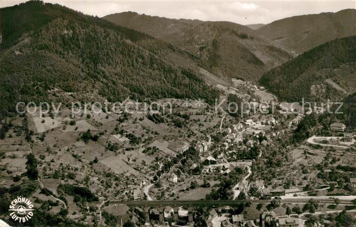 Hornberg Schwarzwald Fliegeraufnahme
