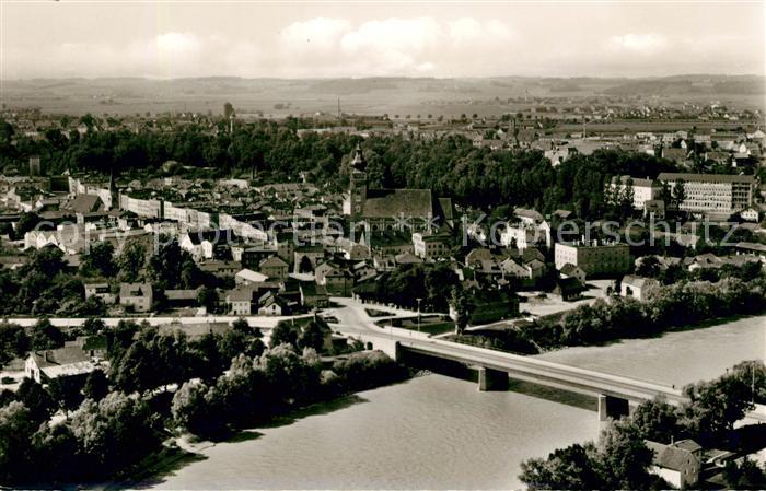 Muehldorf Inn Fliegeraufnahme